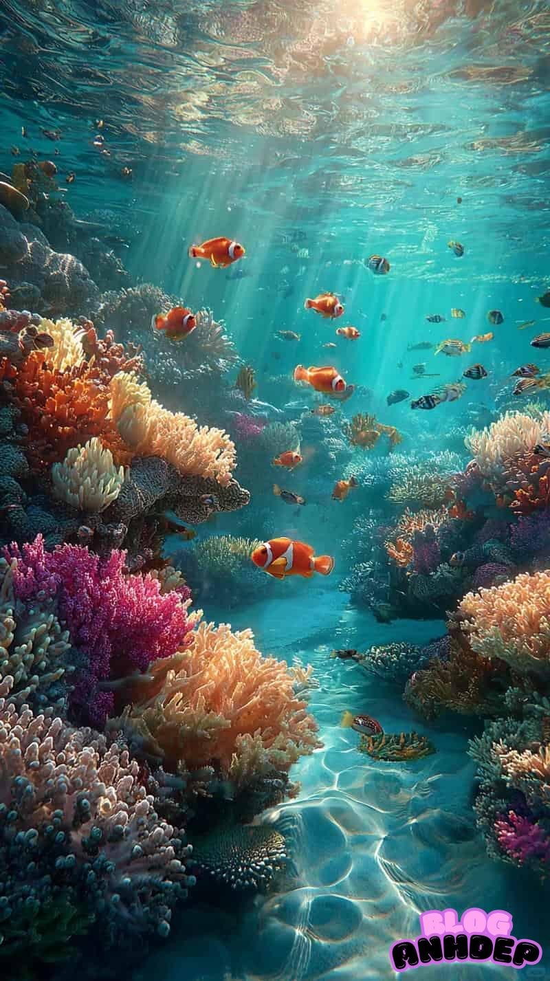 Album ảnh hình nền đại dương mới