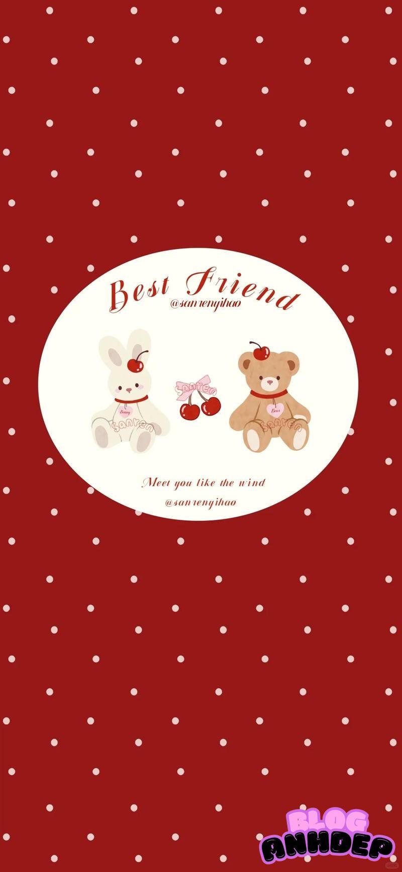 Album ảnh hình nền đỏ mới