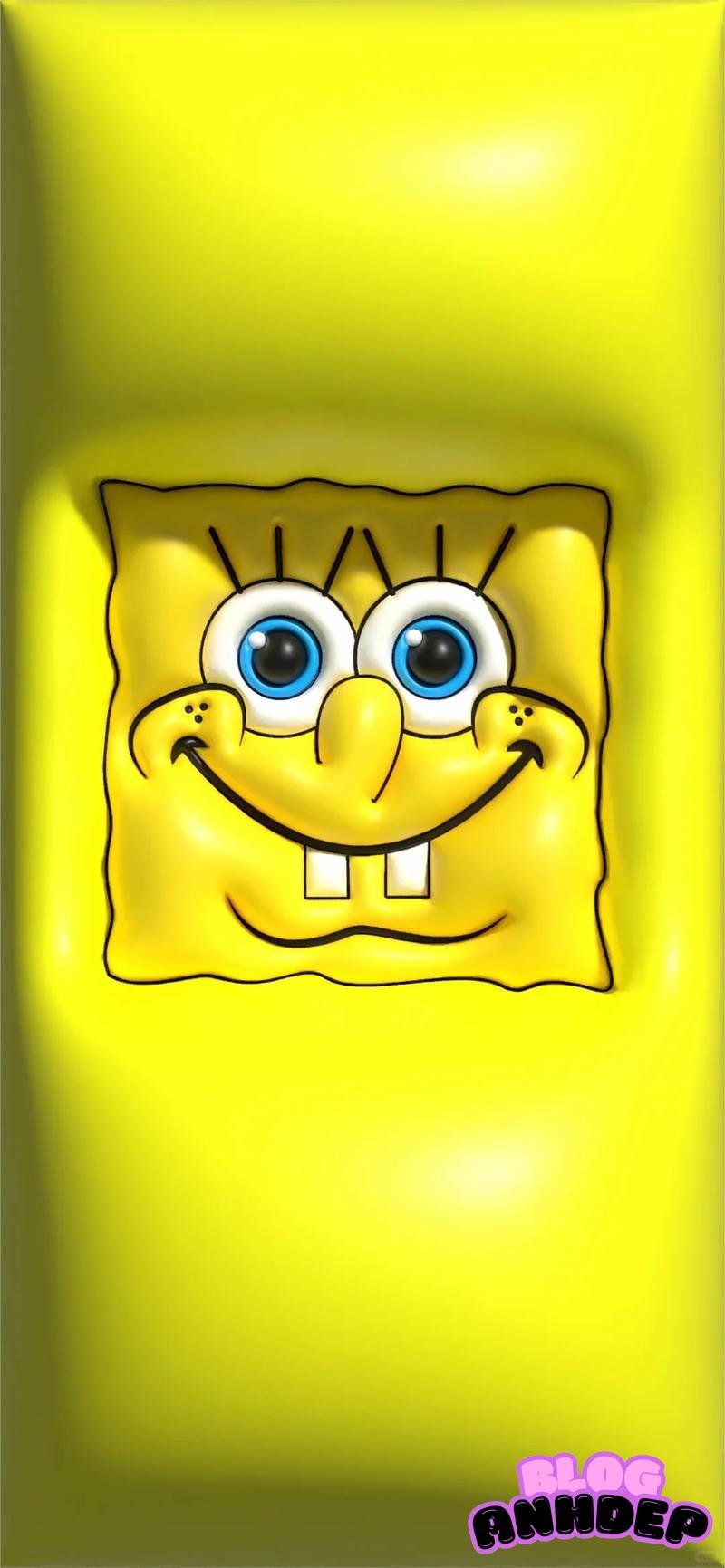 Album biểu tượng hình nền bọt biển