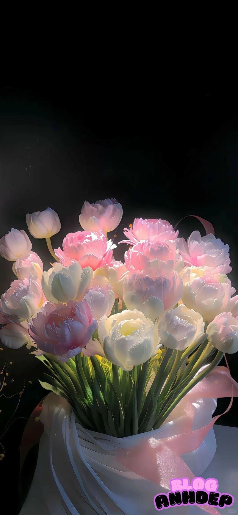 Album hình nền bông hoa thu hút