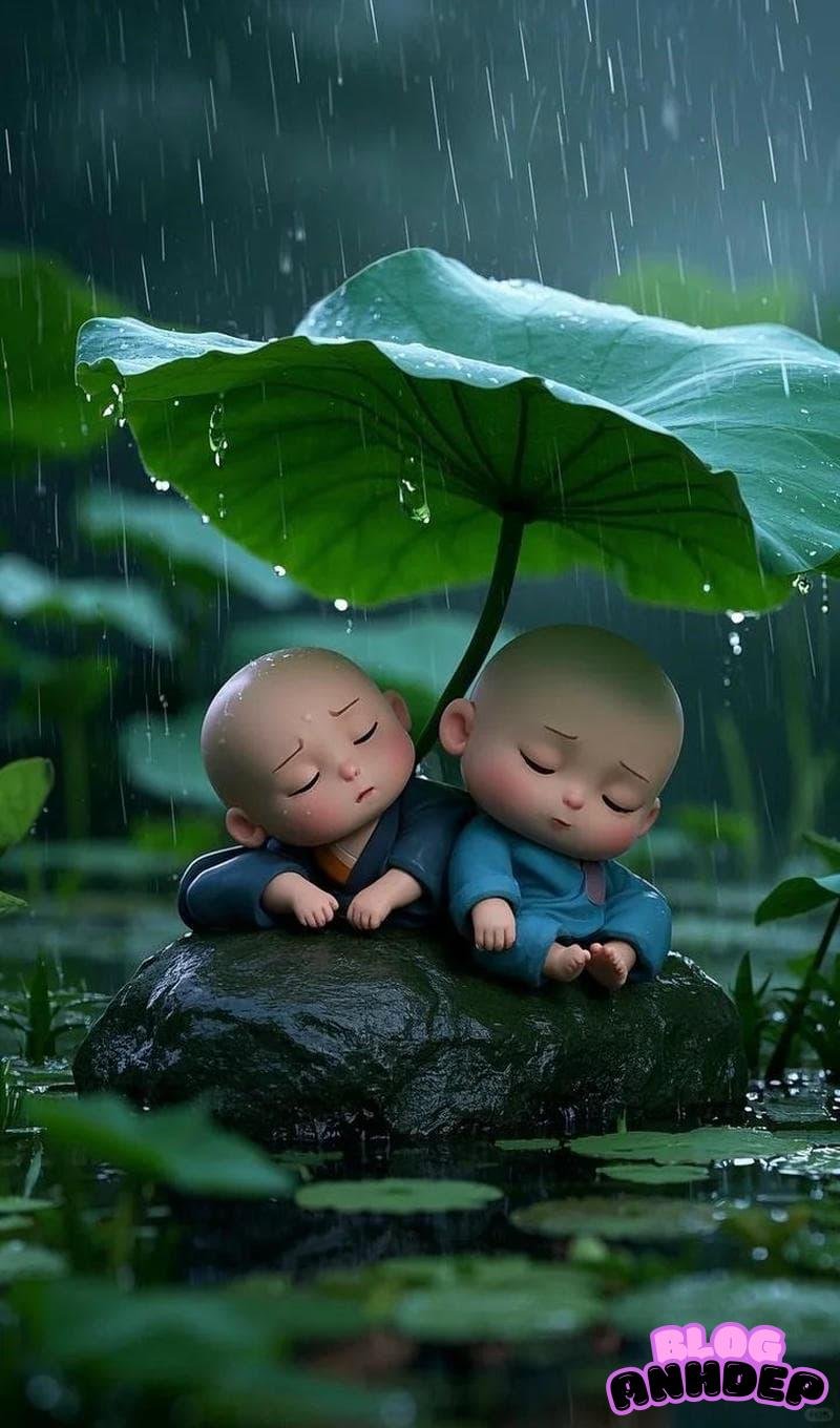 Album hình nền chú tiểu đẹp nhất