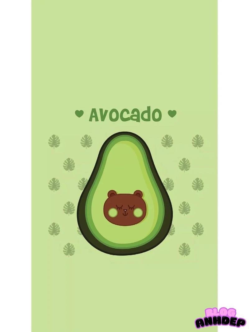 Album sáng tạo hình nền bơ