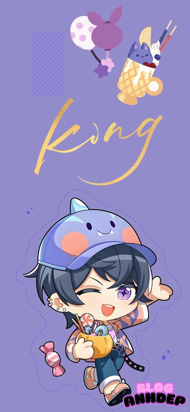 Ảnh hình nền chibi sắc nét