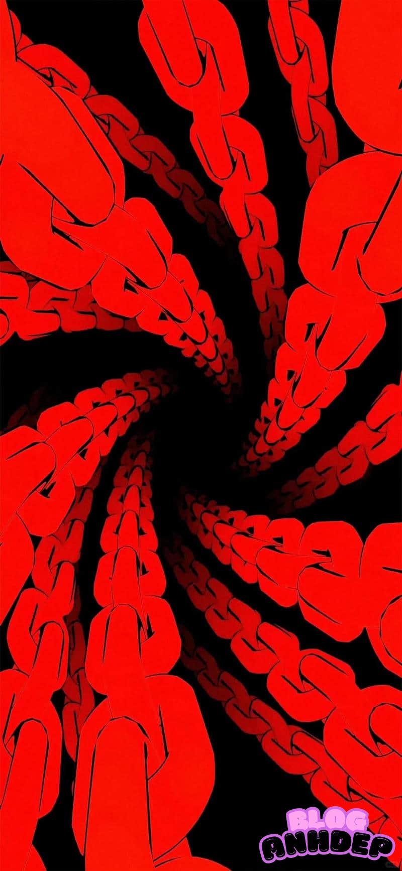 Ảnh hình nền đỏ sắc nét