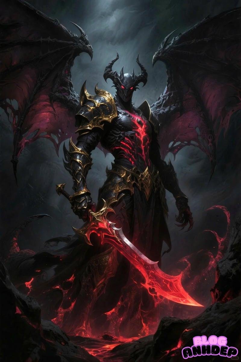 Ảnh mạng hình nền ác quỷ mãnh lực