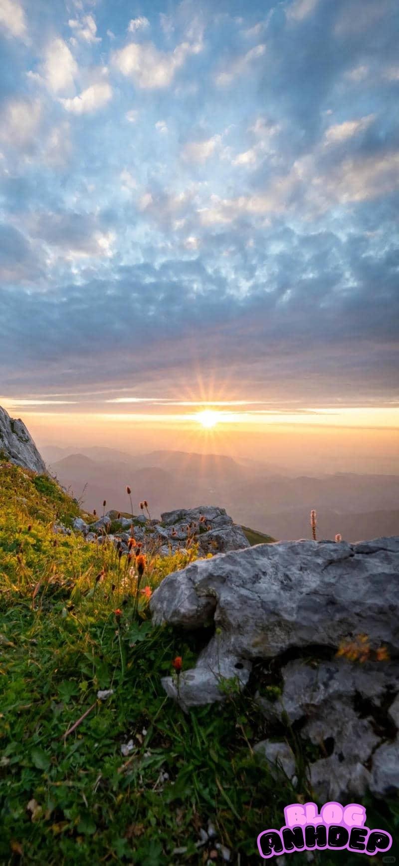 Ảnh mạng hình nền bình minh sớm