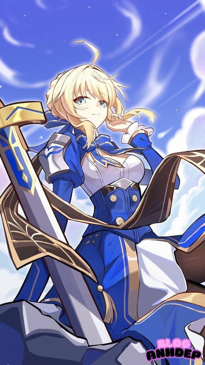 Artoria Pendragon image pinterest hot