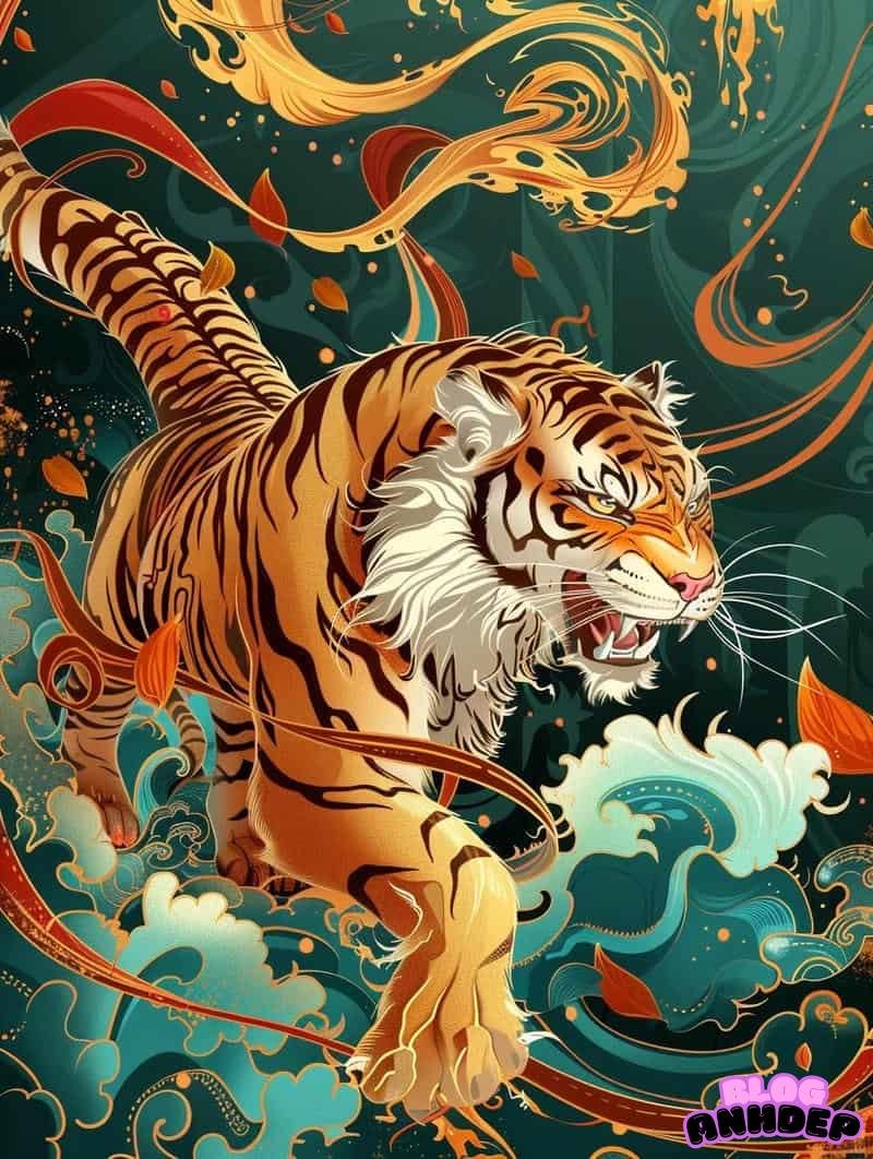 Bộ ảnh hình nền 12 con giáp phá cách