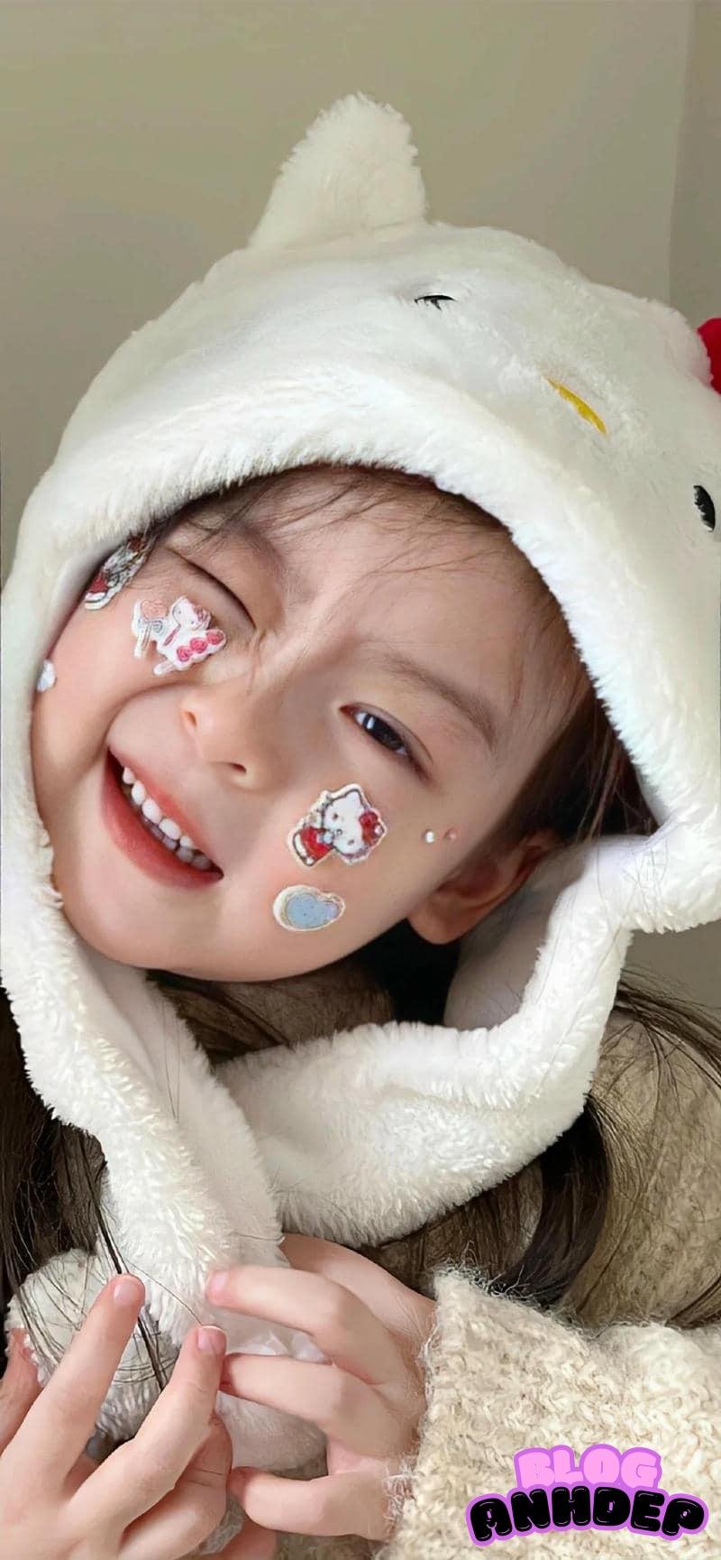 Bộ ảnh hình nền bé gái dễ thương