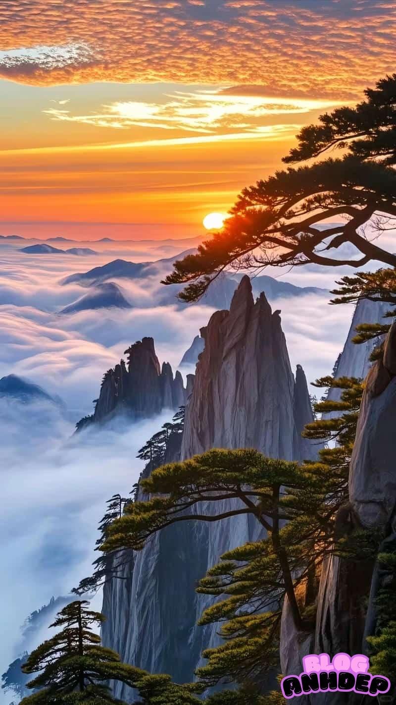 Bộ ảnh hình nền bình minh