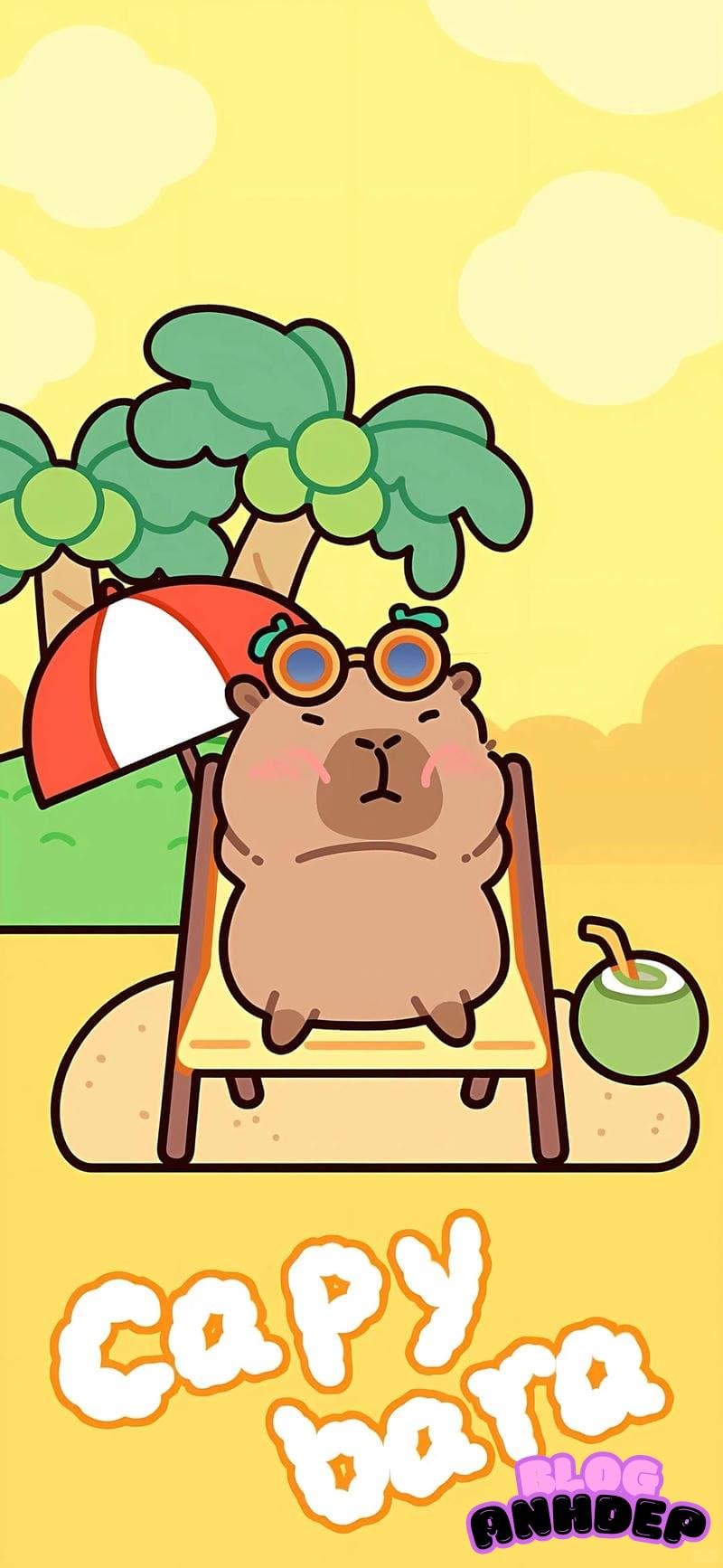 Bộ ảnh hình nền capypara miễn phí