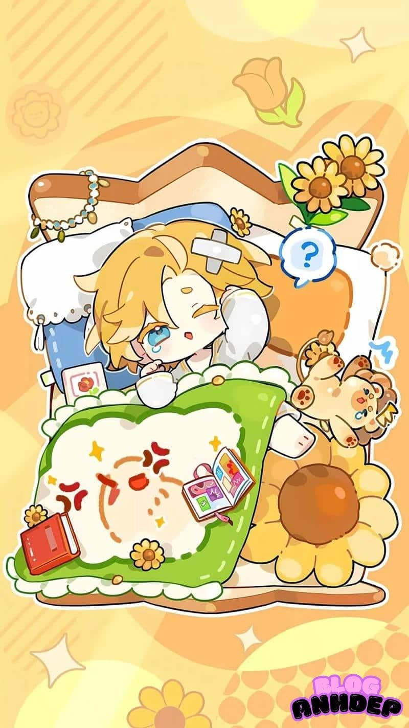 Bộ ảnh hình nền chibi miễn phí