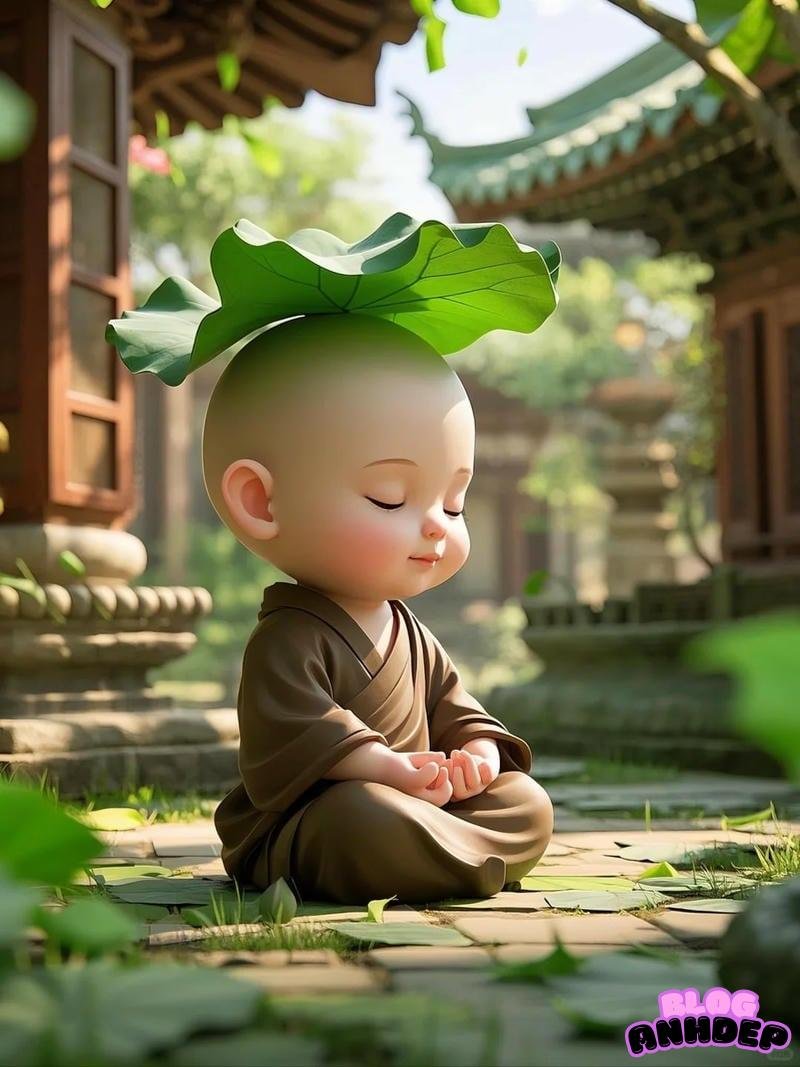 Bộ ảnh hình nền chú tiểu miễn phí