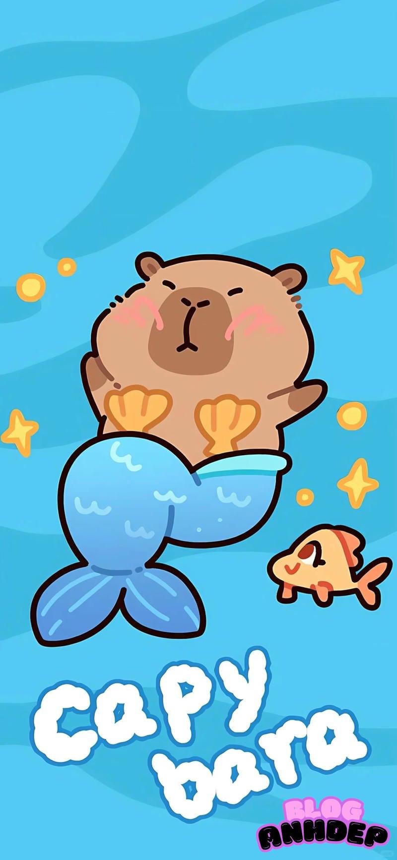 Bộ hình hình nền capypara sắc nét