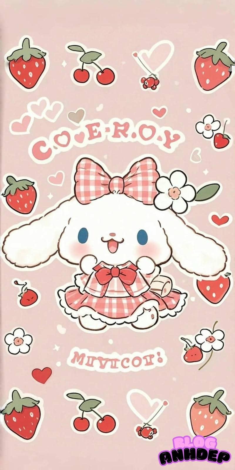 Bộ hình hình nền cinnamoroll sắc nét