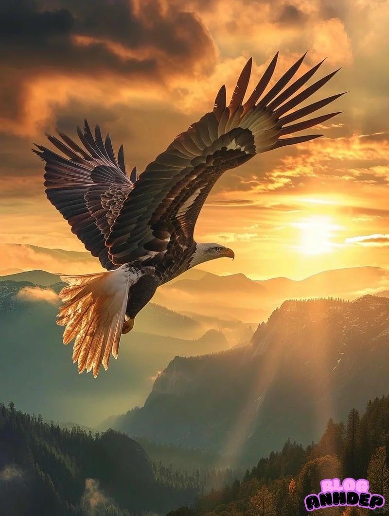 Bộ hình hình nền đại bàng sắc nét