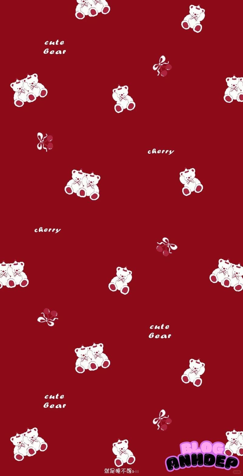 Bộ hình hình nền đỏ sắc nét