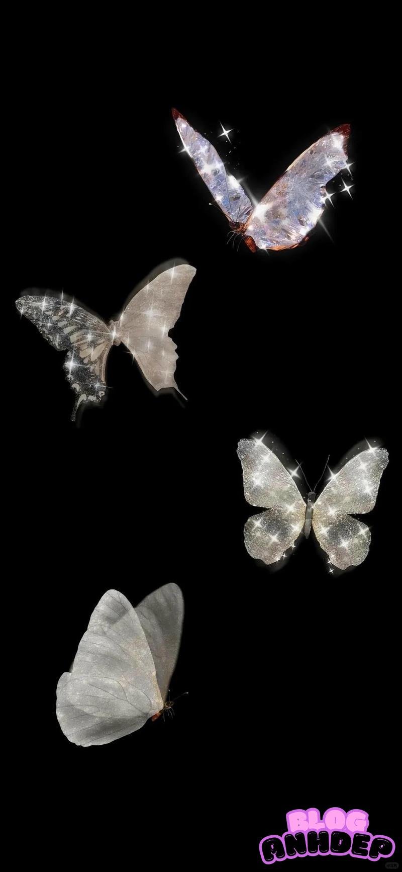 Bộ hình nền bướm thu hút