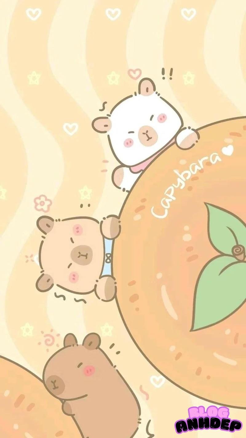 Bộ hình nền capypara thu hút