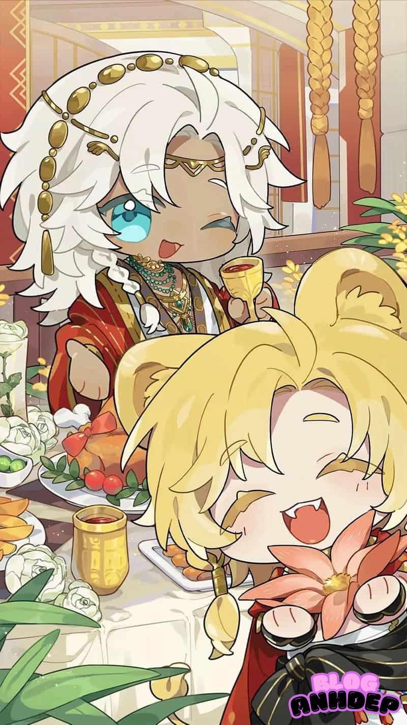 Bộ hình nền chibi cuốn hút