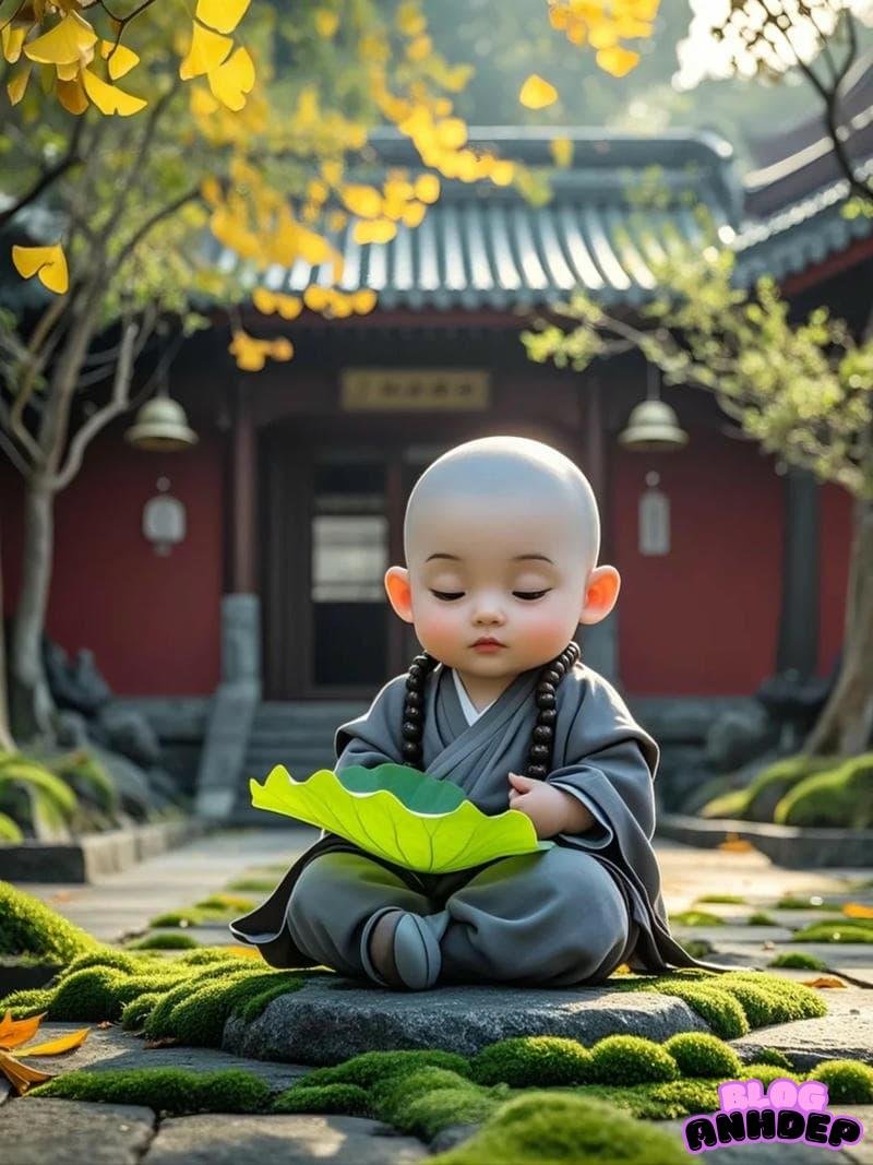 Bộ hình nền chú tiểu cuốn hút