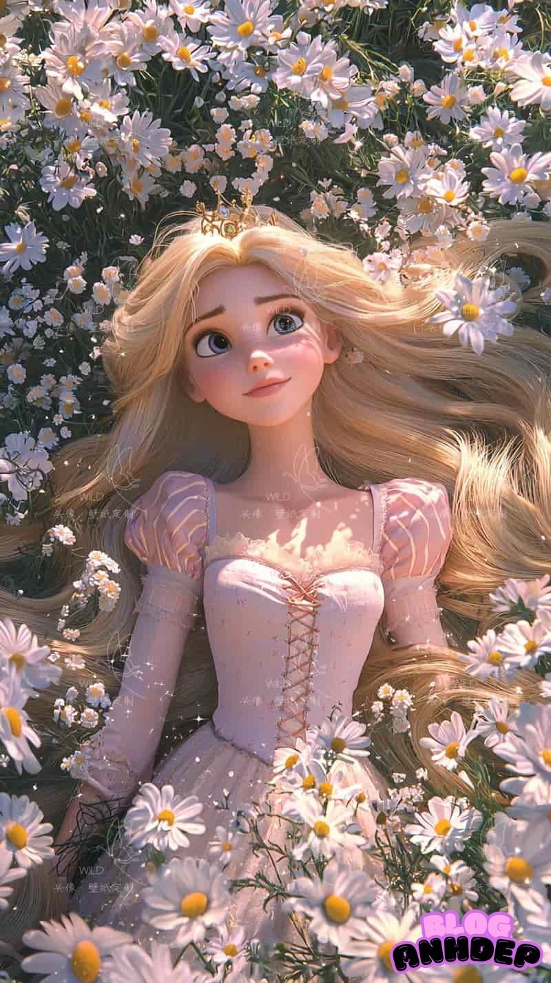 Bộ hình nền công chúa cuốn hút