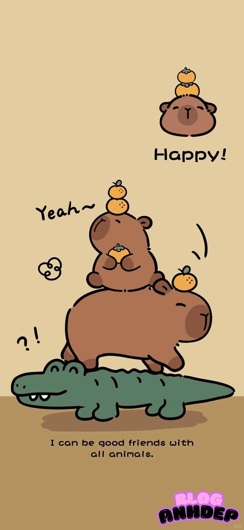 Bộ sưu tập hình nền capypara mới