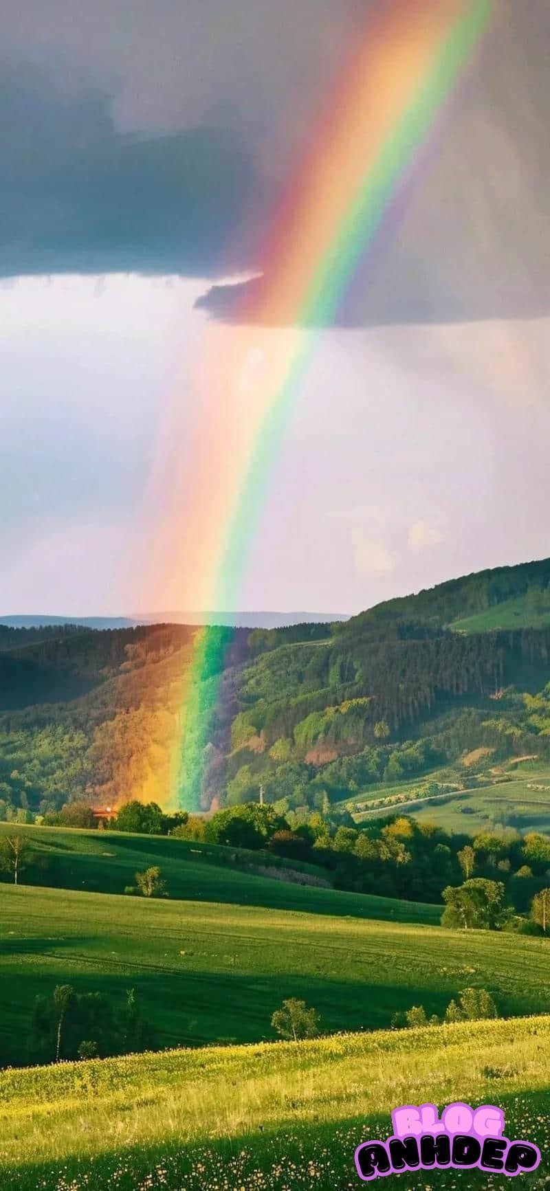 Bộ sưu tập hình nền cầu vòng mới