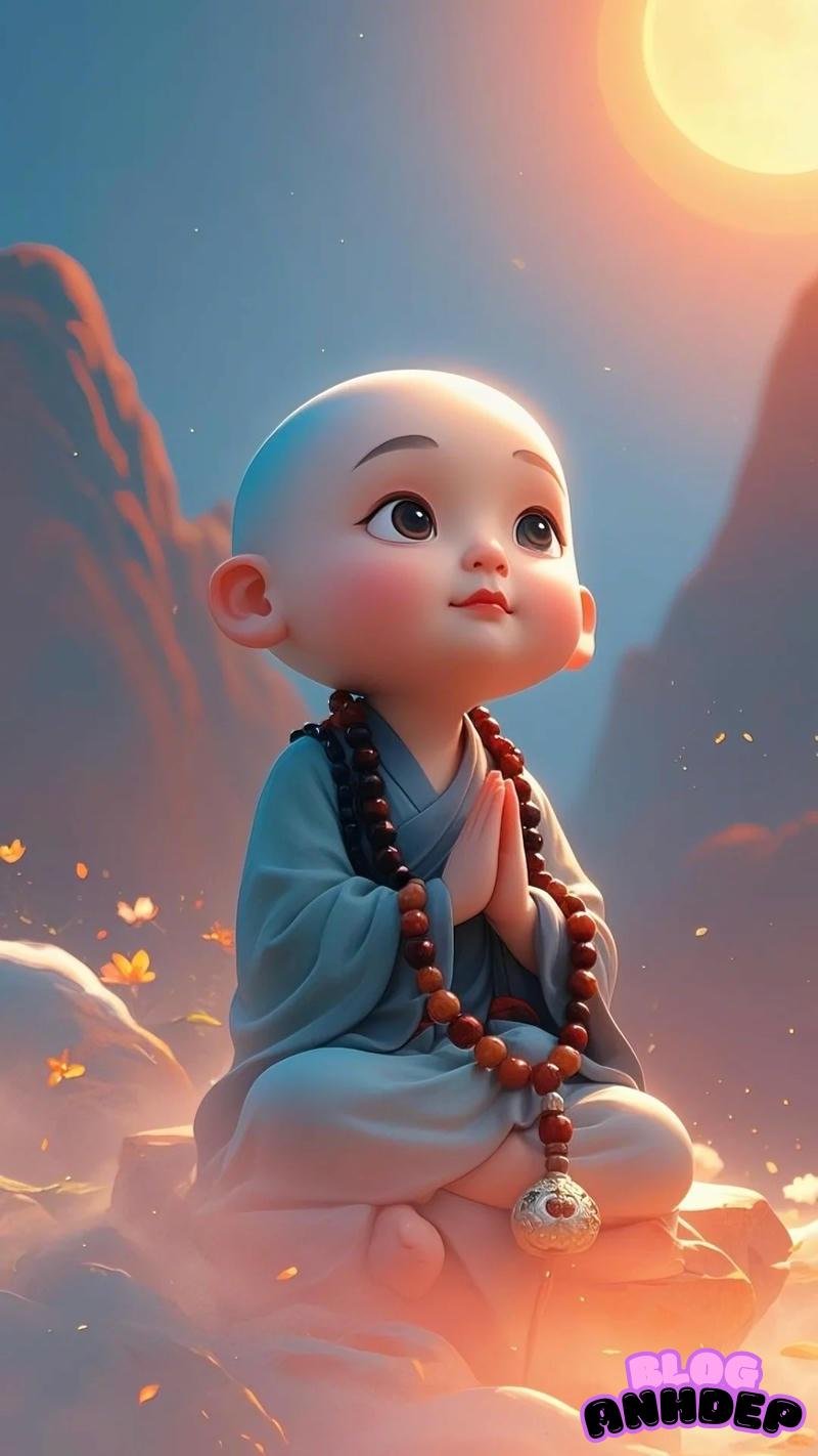 Bộ sưu tập hình nền chú tiểu đẹp