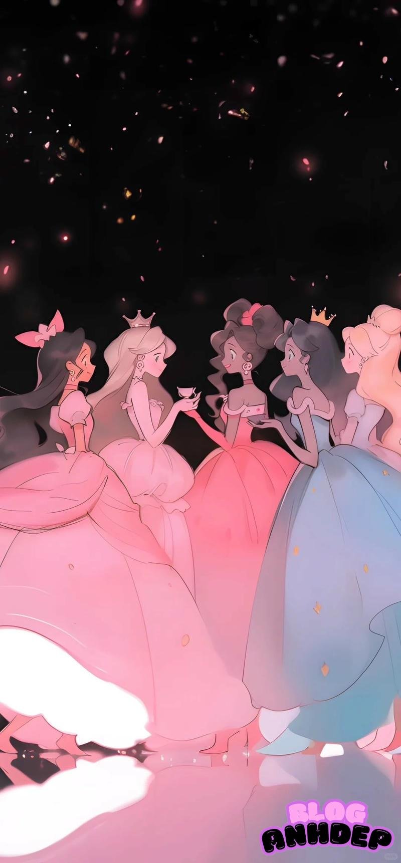 Bộ sưu tập hình nền công chúa mới