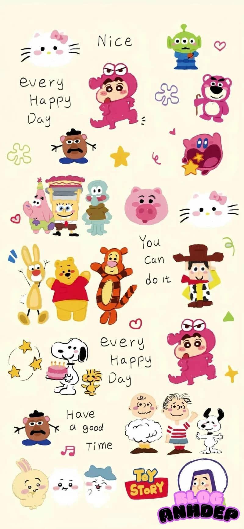 Bộ sưu tập hình nền dễ thương mới