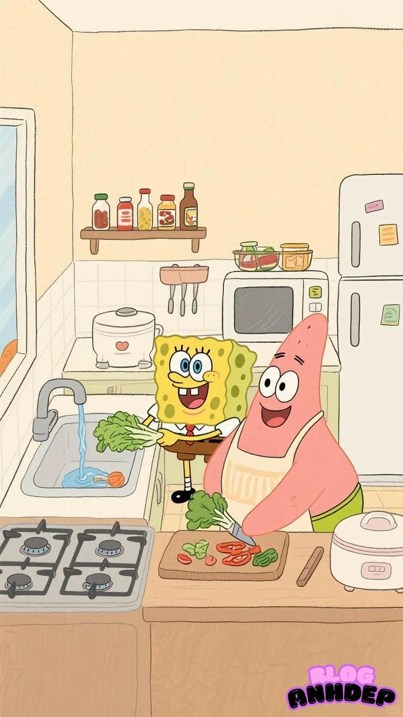 Chia sẻ hình nền bọt biển