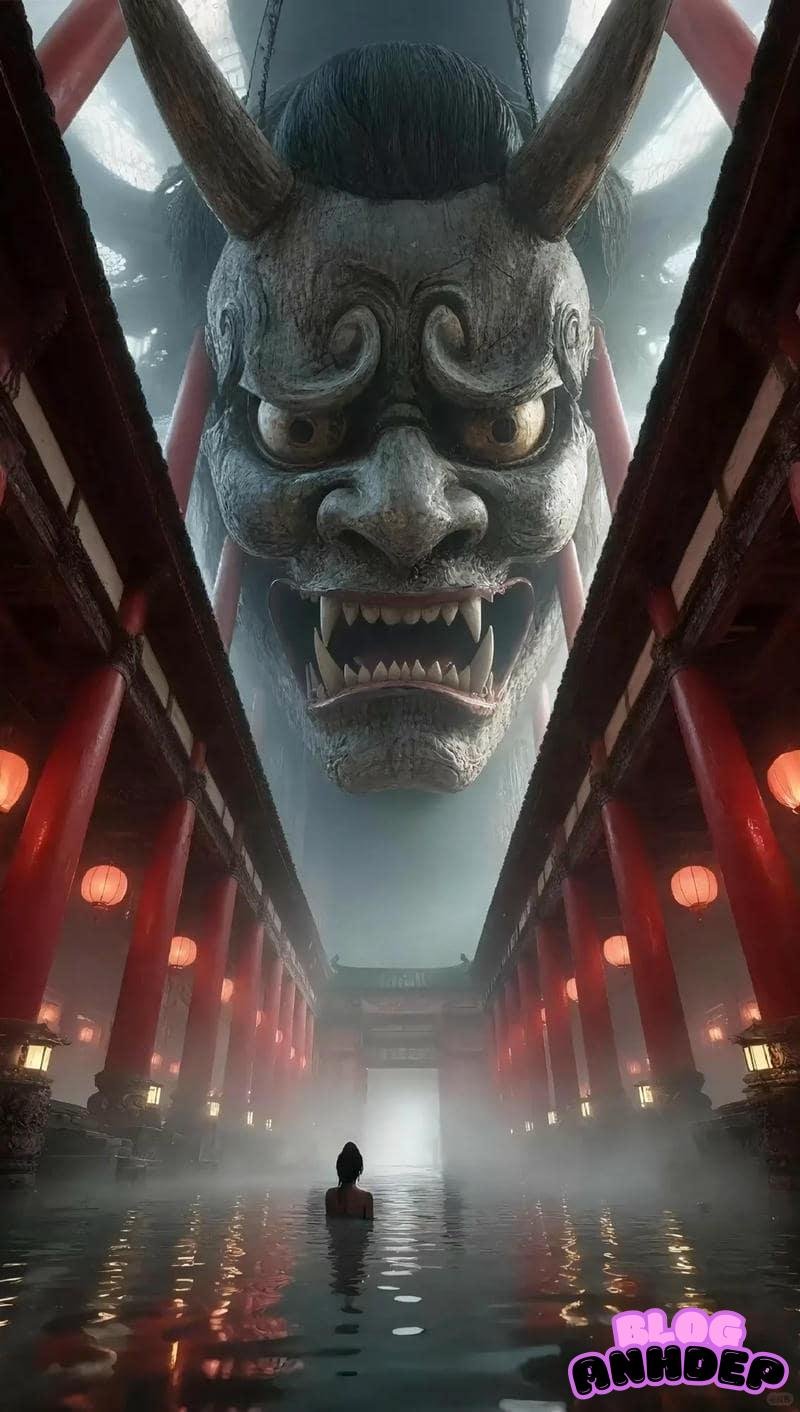 Chụp ảnh hình nền ác quỷ hung bạo