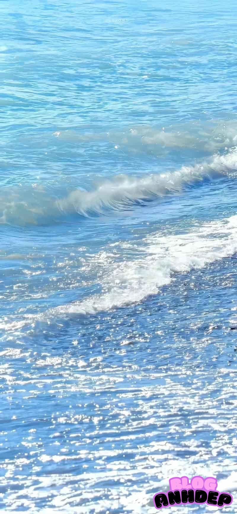 Chụp ảnh hình nền biển tự nhiên