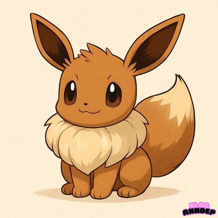 Eevee đáng yêu xỉu