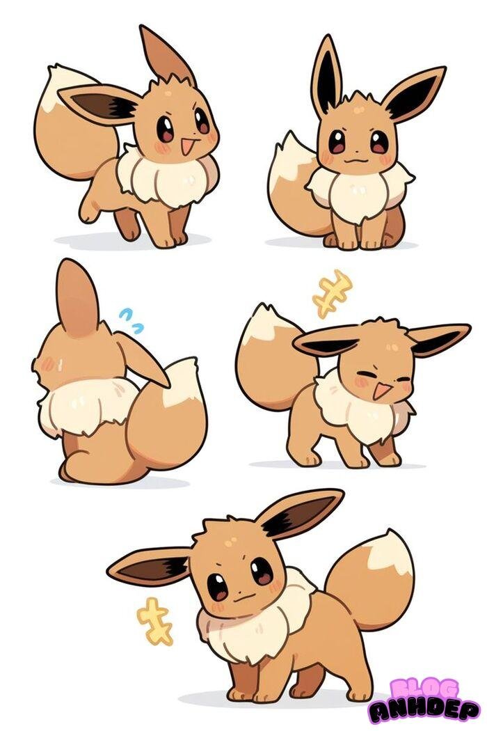 Eevee siêu đáng yêu