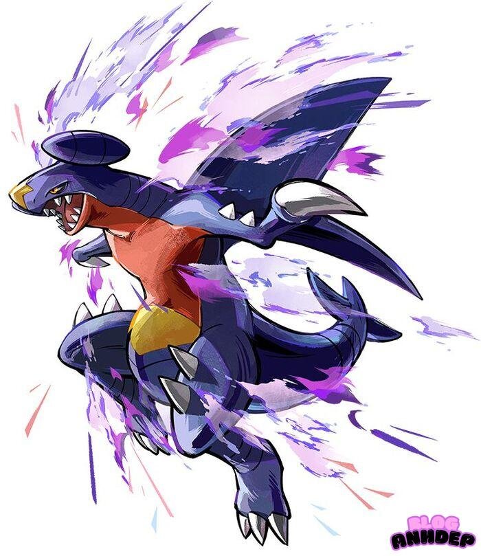 Garchomp cool ngầu hot nhất