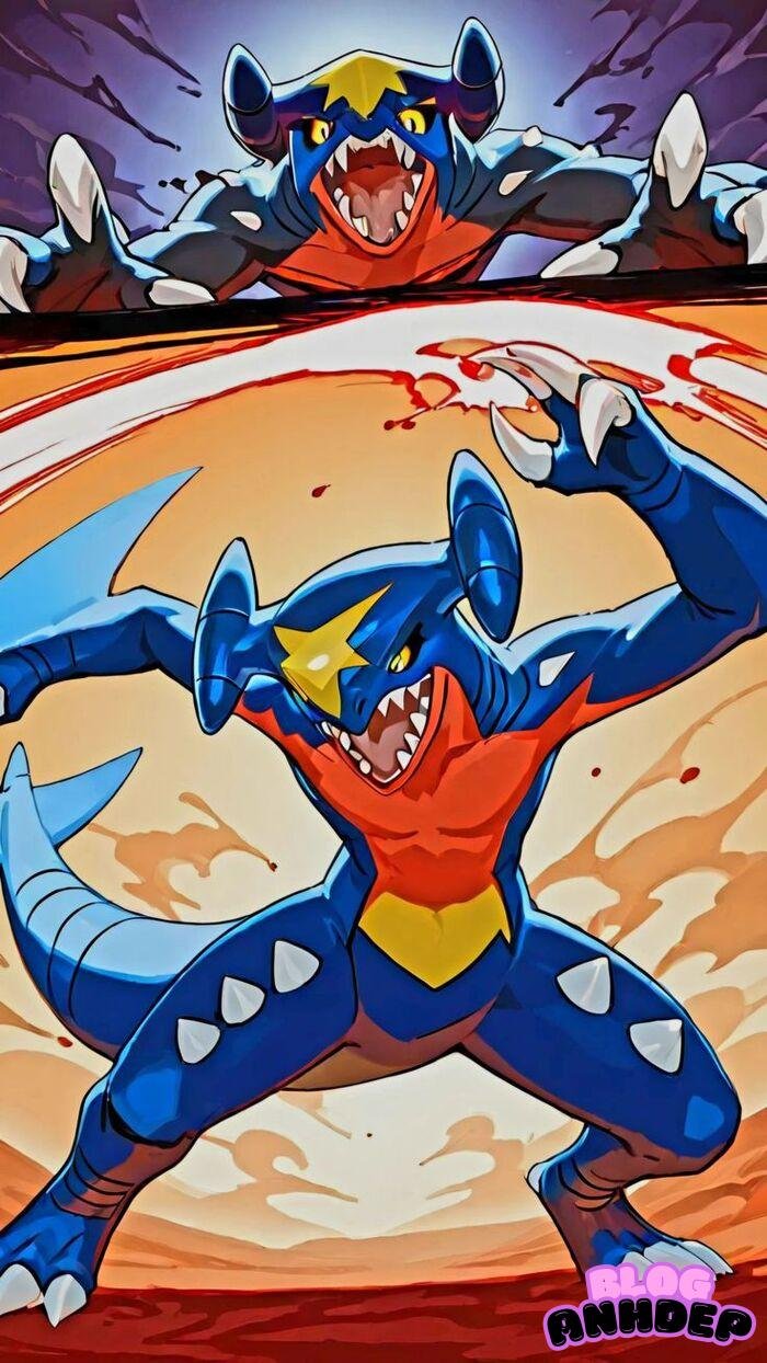 Garchomp đẹp ngầu