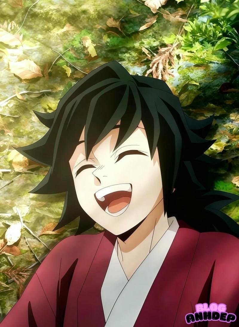 Giyu Tomioka cười xinh