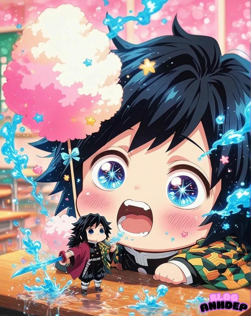 Giyu Tomioka đầu to