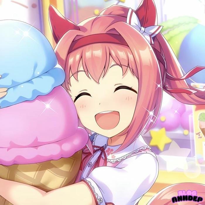 Haru Urara cười tươi