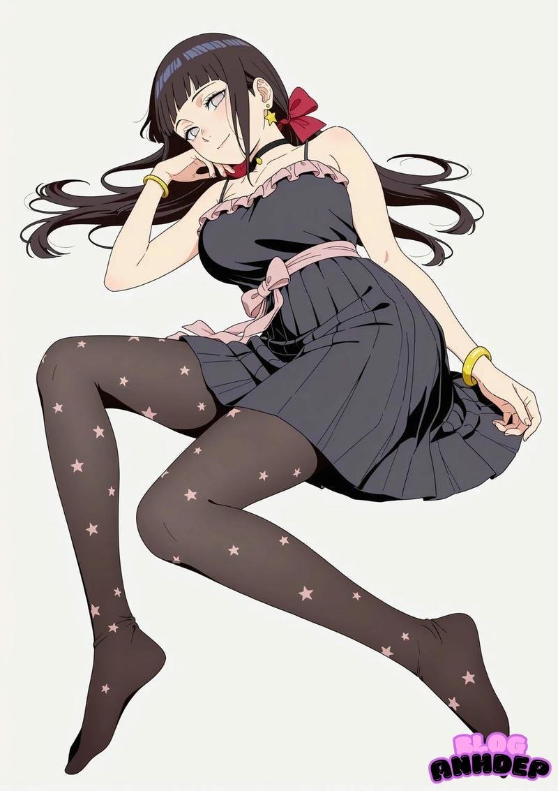 Hinata Hyuga chân dài