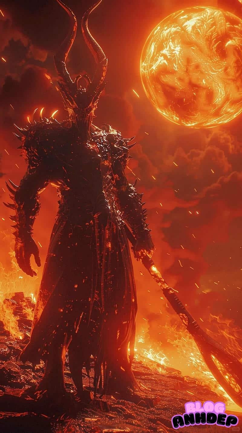 Hình nền ác quỷ đầy khí chất