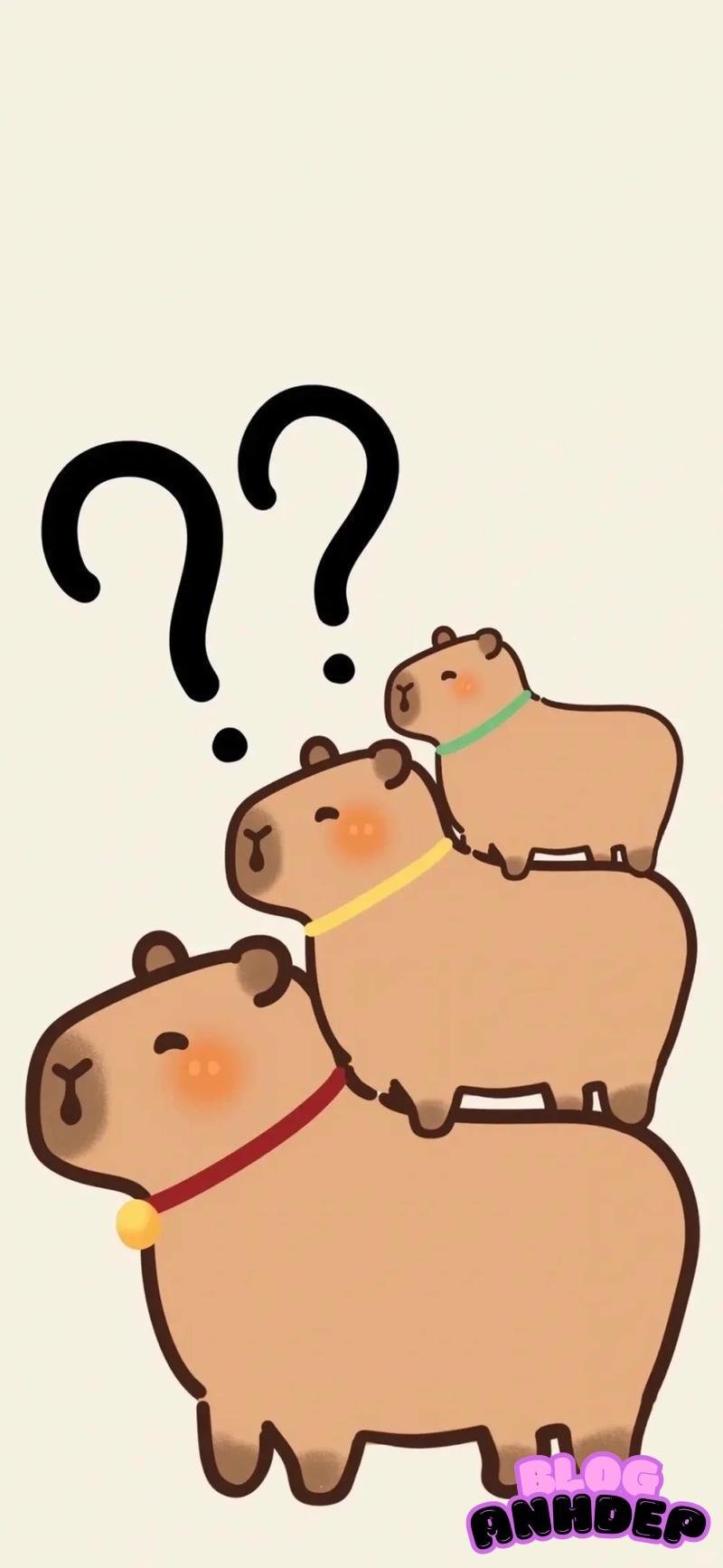 Khám phá hình nền capypara cuốn hút