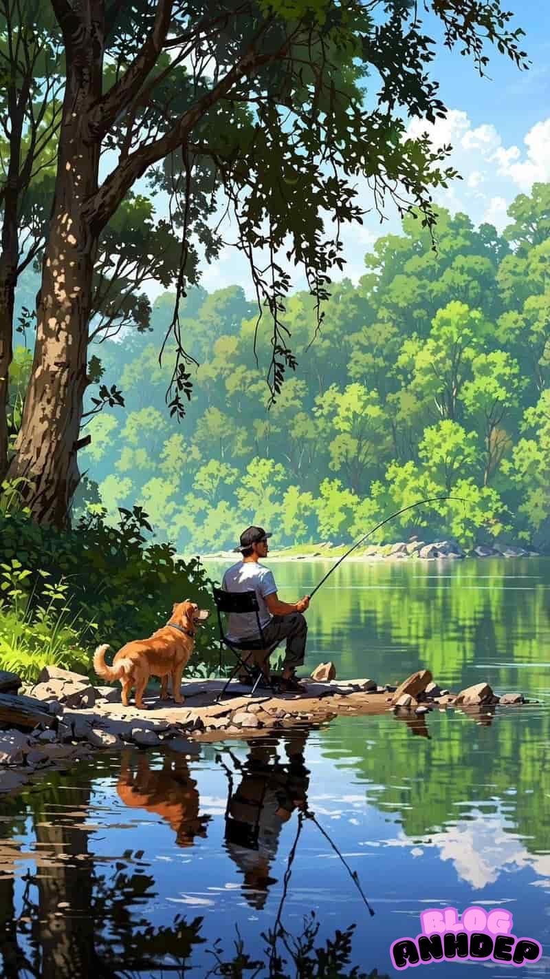 Khám phá hình nền câu cá cuốn hút