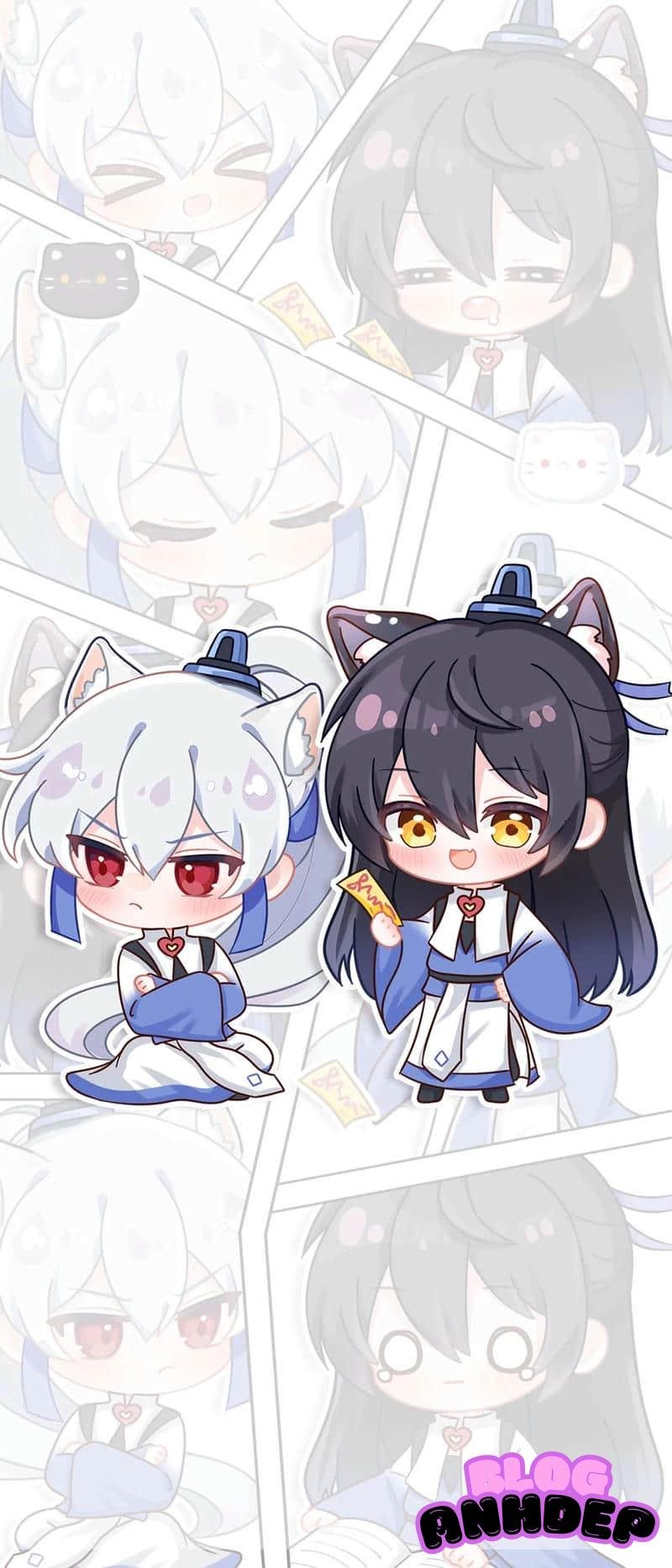 Khám phá hình nền chibi cuốn hút