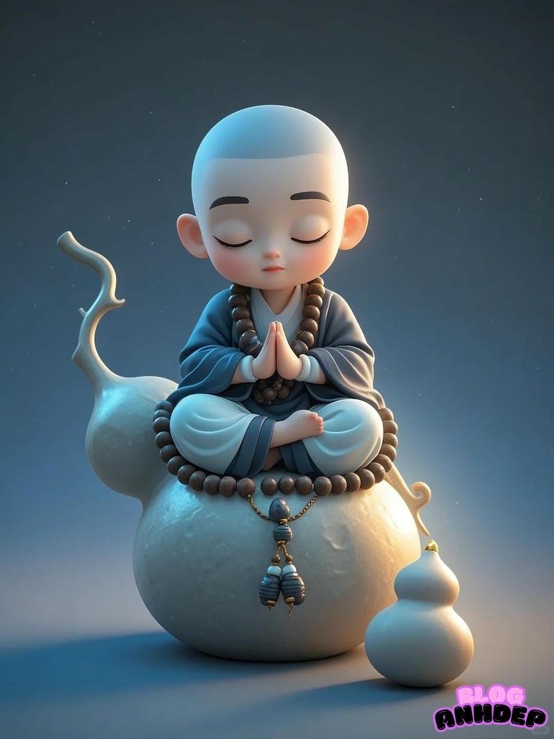 Khám phá hình nền chú tiểu cuốn hút