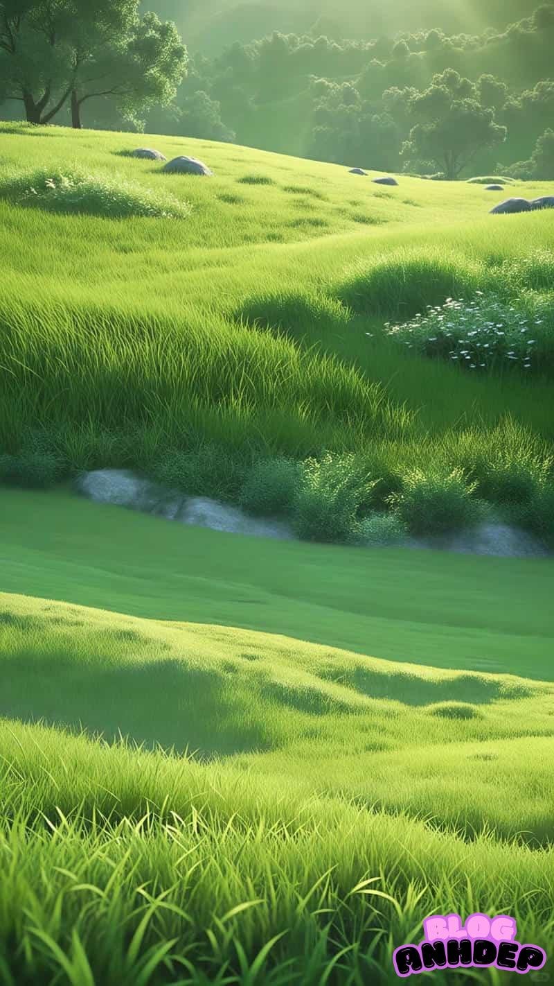 Khám phá hình nền cỏ cuốn hút