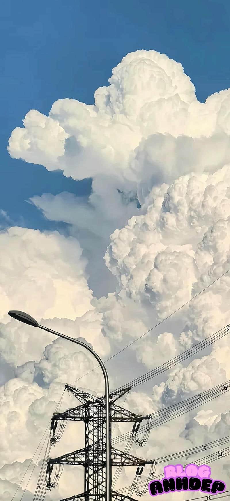 Khám phá hình nền đám mây cuốn hút