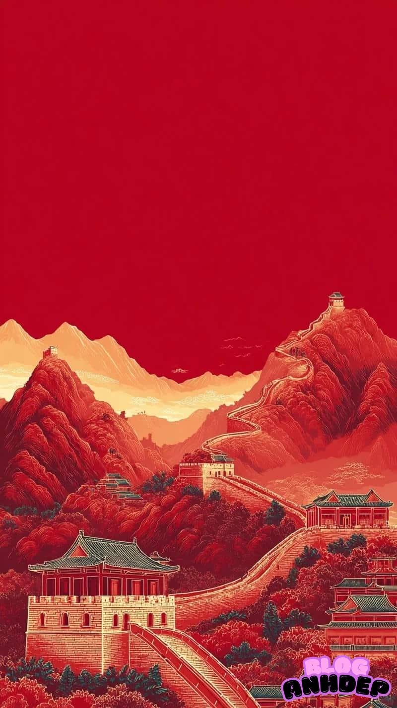 Khám phá hình nền đỏ cuốn hút